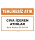 MA 060404 - Cıva içeren atıklar