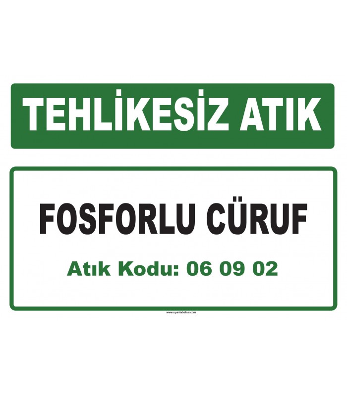 A 060902 - Fosforlu cüruf