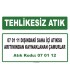 A 070112 - 07 01 11 dışındaki saha içi atıksu arıtımından kaynaklanan çamurlar