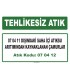 A 070412 - 07 04 11 dışındaki saha içi atıksu arıtımından kaynaklanan çamurlar