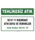 A 080112 - 08 01 11 dışındaki atık boya ve vernikler
