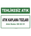 A080201 - Atık kaplama tozları
