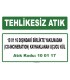 A 100117 - 10 01 16 dışındaki birlikte yakılmadan (co-incineration) kaynaklanan uçucu kül