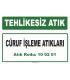 A 100201 - Cüruf işleme atıkları