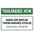 A 100299 - Başka bir şekilde tanımlanmamış atıklar