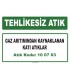 A 100703 - Gaz arıtımından kaynaklanan katı atıklar