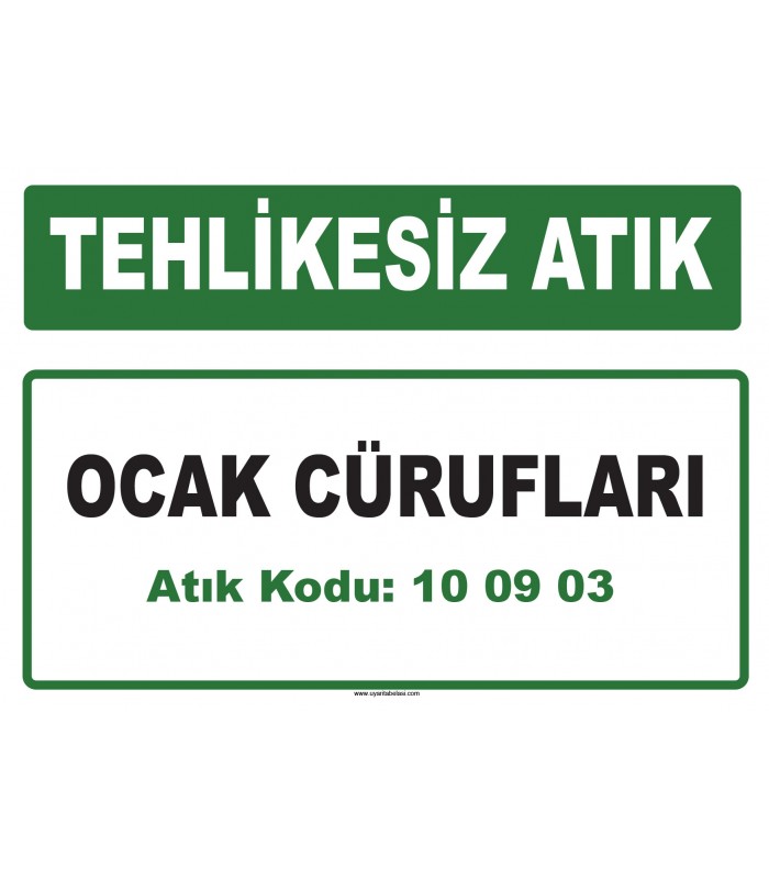 A 100903 - Ocak cürufları