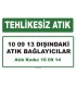 A 100914 - 10 09 13 dışındaki atık bağlayıcılar