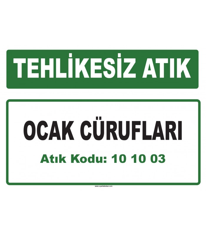 A 101003 - Ocak cürufları
