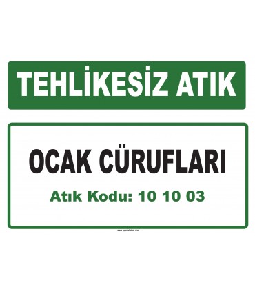 A 101003 - Ocak cürufları