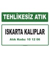 A101206 - Iskarta kalıplar