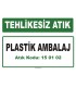 A 150102 - Plastik ambalaj