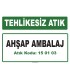 A 150103 - Ahşap ambalaj