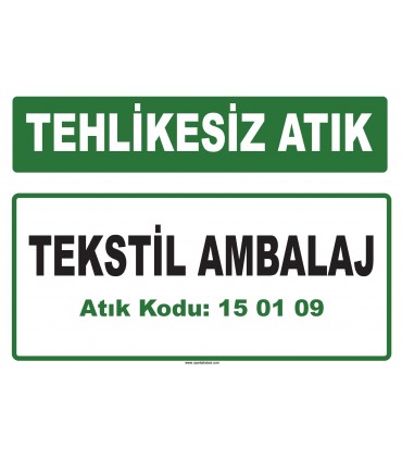 A 150109 - Tekstil ambalaj