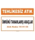MA 160104 - Ömrünü tamamlamış araçlar
