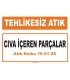 MA 160108 - Cıva içeren parçalar