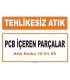 MA 160109 - PCB içeren parçalar