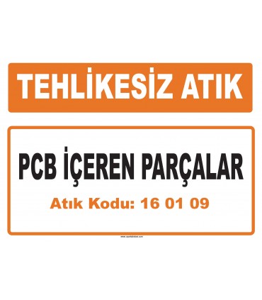 MA 160109 - PCB içeren parçalar