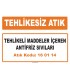 MA 160114 - Tehlikeli maddeler içeren antifriz sıvıları