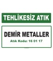 A160117 - Demir metaller