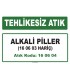 A 160604 - Alkali piller (16 06 03 hariç)