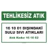 A 161002 - 16 10 01 dışındaki sulu sıvı atıkları