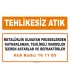 MA 161105 - Metalürjik olmayan proseslerden kaynaklanan, tehlikeli maddeler içeren astarlar ve refraktörler