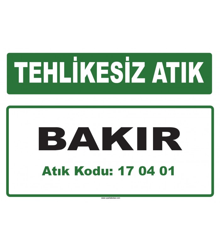 A 170401-1 - Bakır