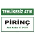 A 170401-3 - Pirinç