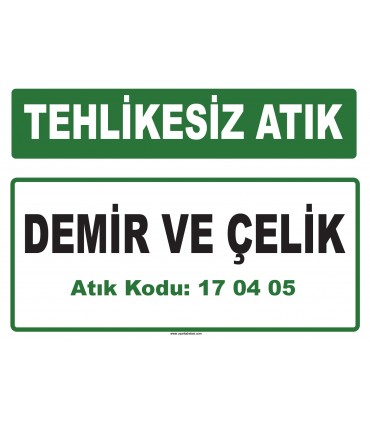 A 170405 - Demir ve çelik