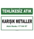 A 170407 - Karışık metaller
