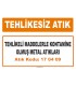 MA 170409 - Tehlikeli maddelerle kontamine olmuş metal atıkları