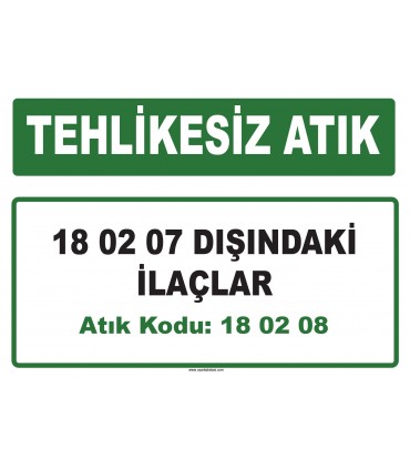 A 180208 - 18 02 07 dışındaki ilaçlar