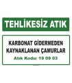 A190903 - Karbonat gidermeden kaynaklanan çamurlar