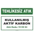 A 190904 - Kullanılmış aktif karbon