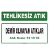 A 191002 - Demir olmayan atıklar
