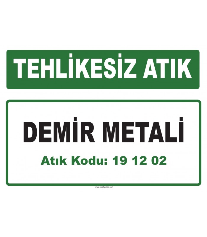A 191202 - Demir metali