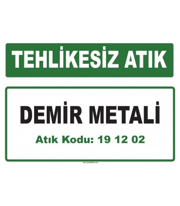 A 191202 - Demir metali