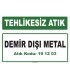 A 191203 - Demir dışı metal