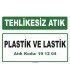 A 191204 - Plastik ve lastik