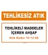 MA 191206 - Tehlikeli maddeler içeren ahşap