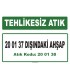 A 200138 - 20 01 37 dışındaki ahşap
