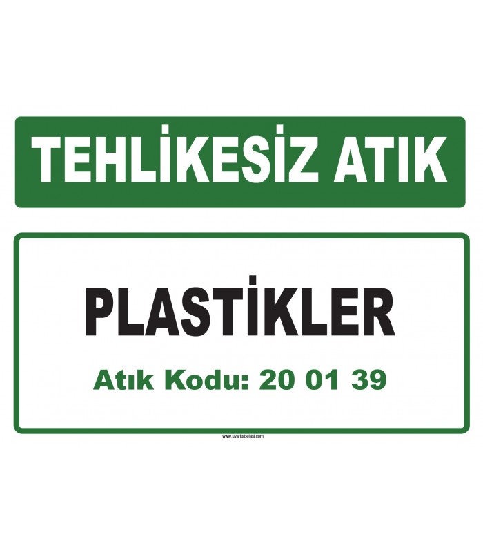 A 200139 - Plastikler