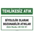 A 200201 - Biyolojik olarak bozunabilir atıklar
