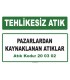 A 200302 - Pazarlardan kaynaklanan atıklar