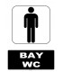 AT 1195 - Bay WC Tabelası