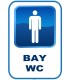 AT 1198 - Bay WC Tabelası