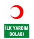 AT 1203 - İlk Yardım Dolabı-Dikey
