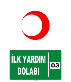 AT 1214 - 3 Nolu İlk Yardım Dolabı