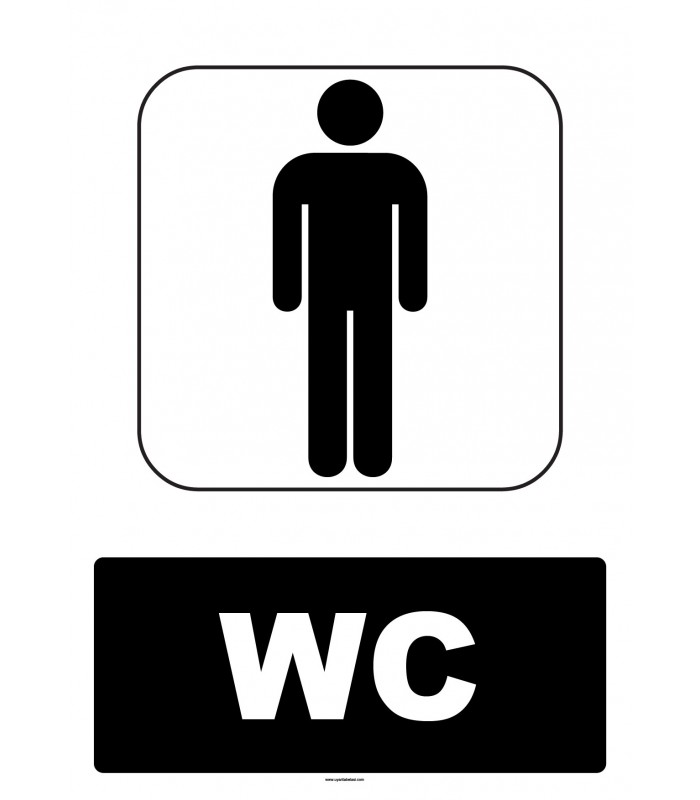 AT 1225 - Bay WC Tabelası